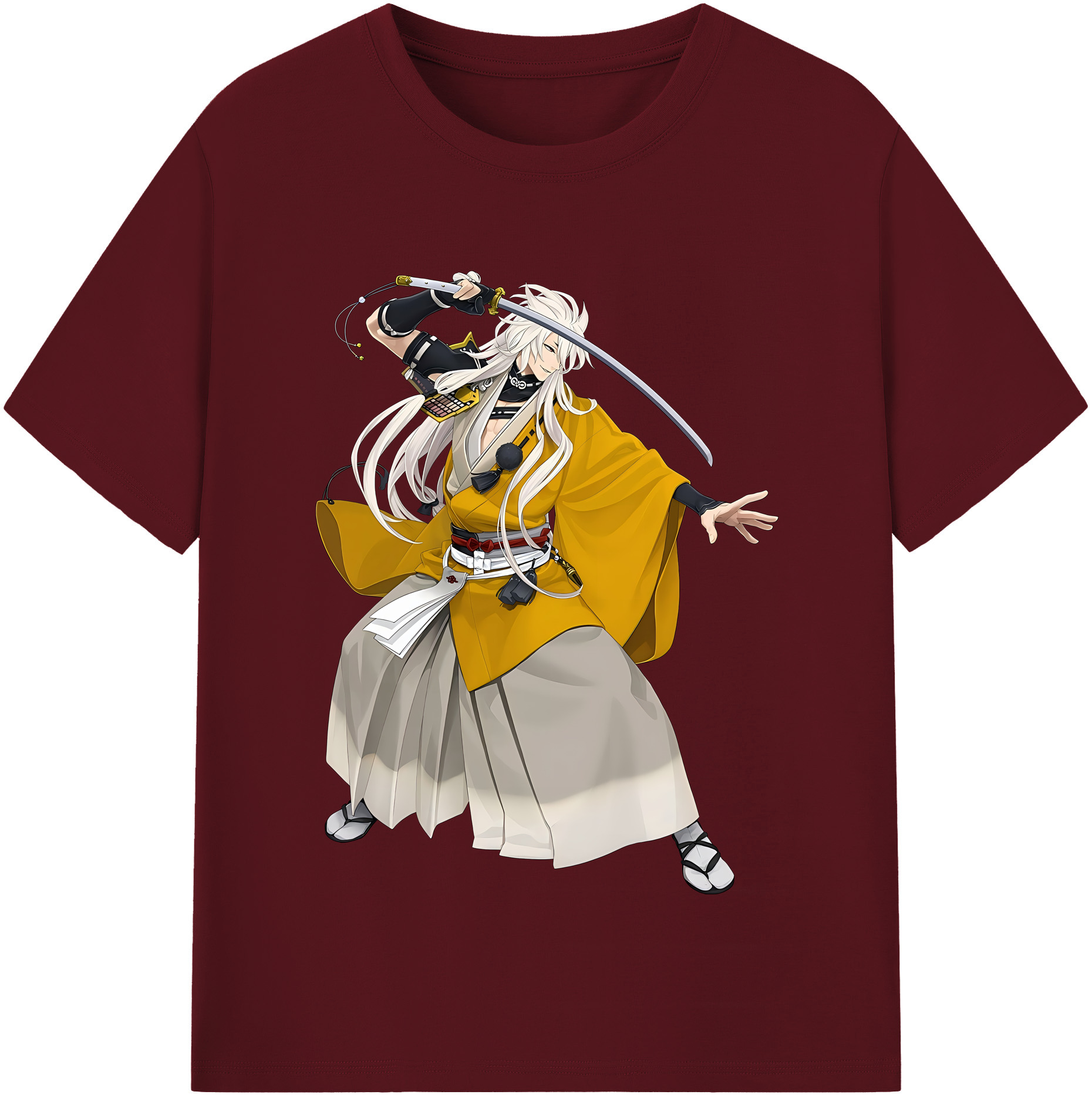 （画像用） 刀剣乱舞 Touken Ranbu 綿100％半袖Tシャツ（フロントプリント）